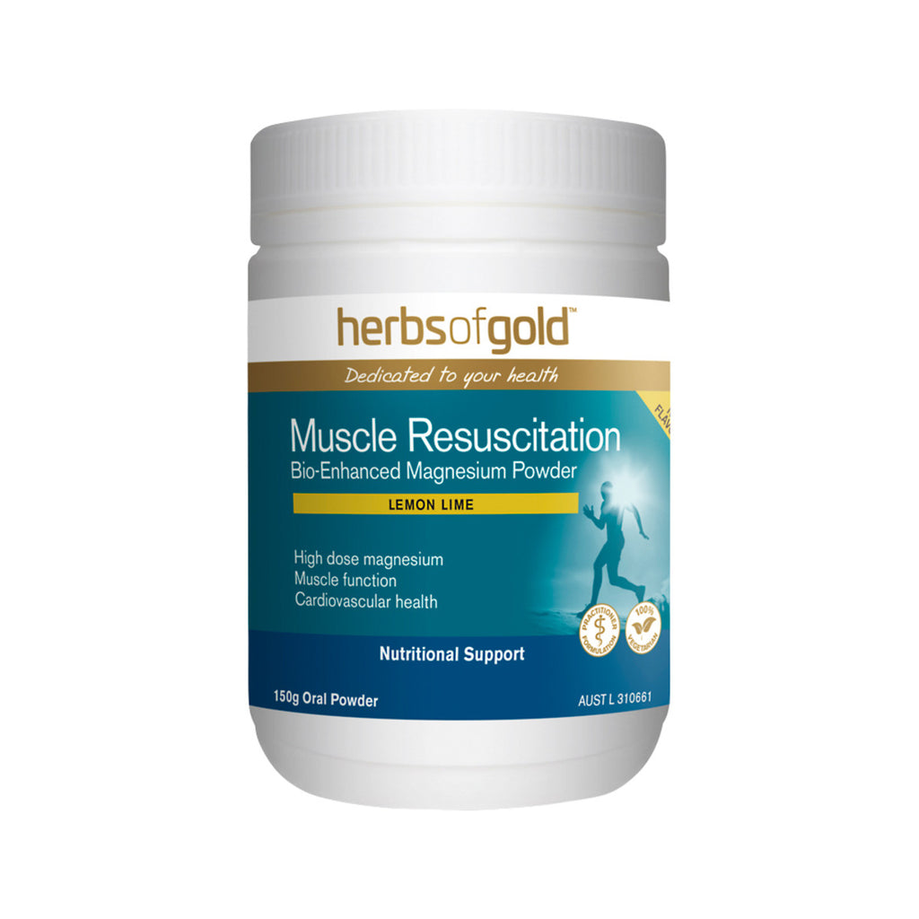 Herbs of Gold Muscle Resuscitation (Lemon Lime) Oral Powder 150g